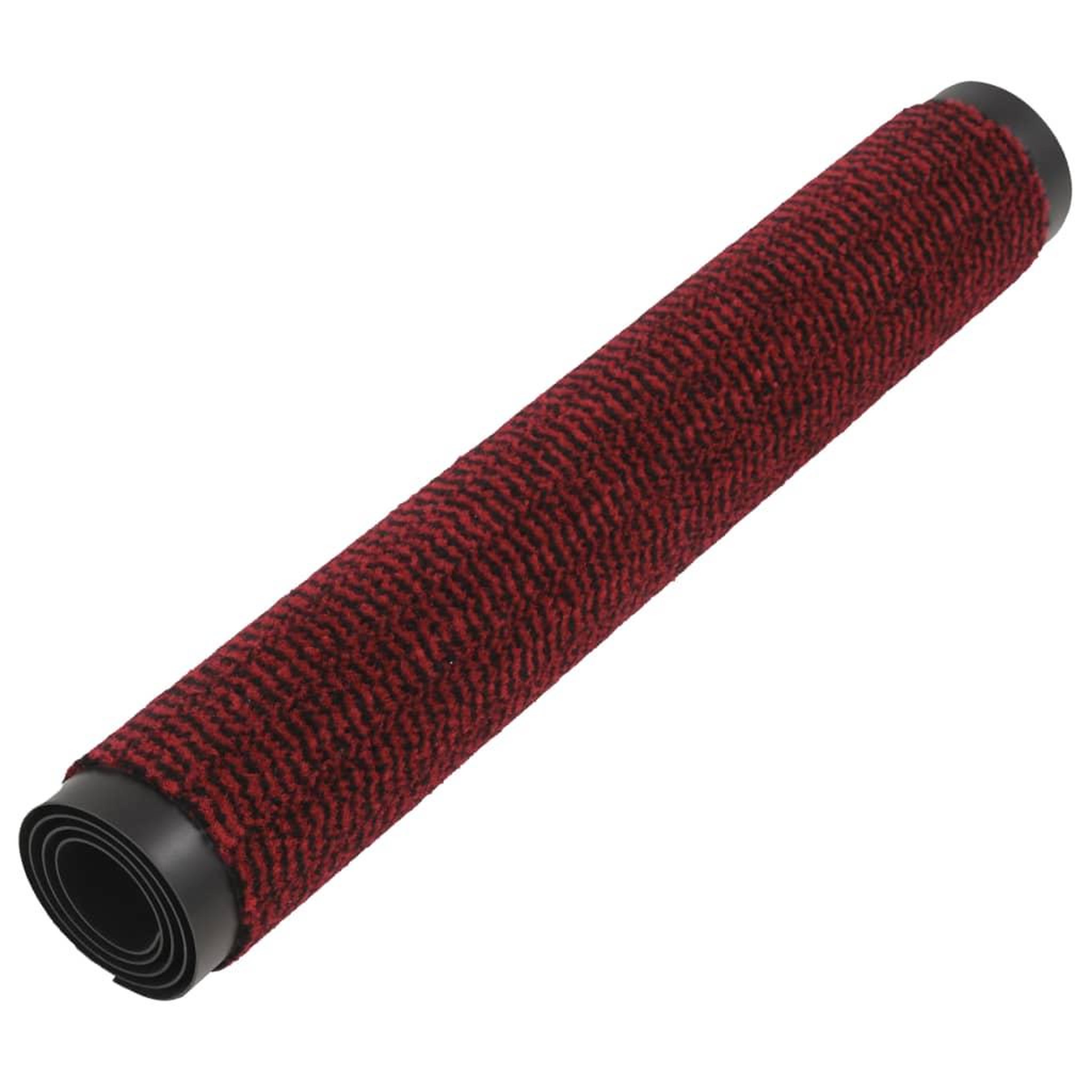 Voir la diapositive 3 : VIDAXL Paillassons rectangulaires 2 pcs 90 x 150 cm Rouge