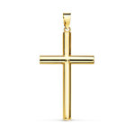 L'ATELIER D'AZUR Pendentif - Médaille Croix Or 18 Carats 750 Jaune - Chaines Offertes