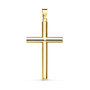 Voir la diapositive 1 : L'ATELIER D'AZUR Pendentif - Médaille Croix Or 18 Carats 750 Jaune - Chaines Offertes