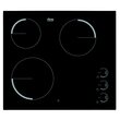 FAURE Table de cuisson vitrocéramique FEV6131FBA, 60 cm, 3 Foyers