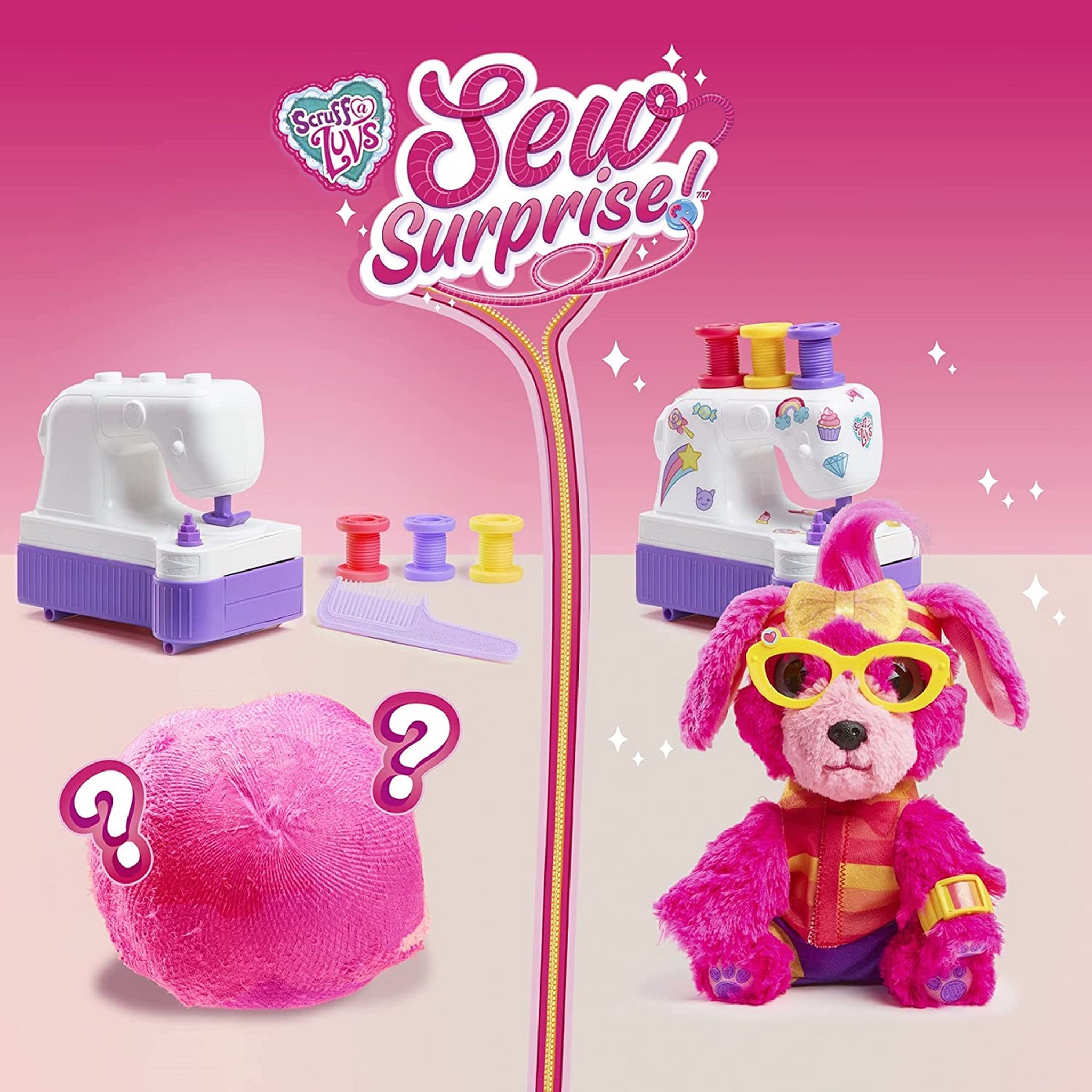 Voir la diapositive 3 : MOOSE TOYS Couture Surprise Rose - Little Live Pets Scruff-A-Luvs