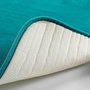 Voir la diapositive 2 : Paris Prix Tapis Contour WC  Vitamine II  45x45cm Bleu Émeraude
