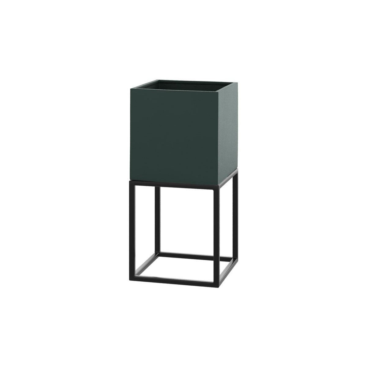 Rendez vous déco Cache-pot en métal bleu gris (lot de 3)-Eagle