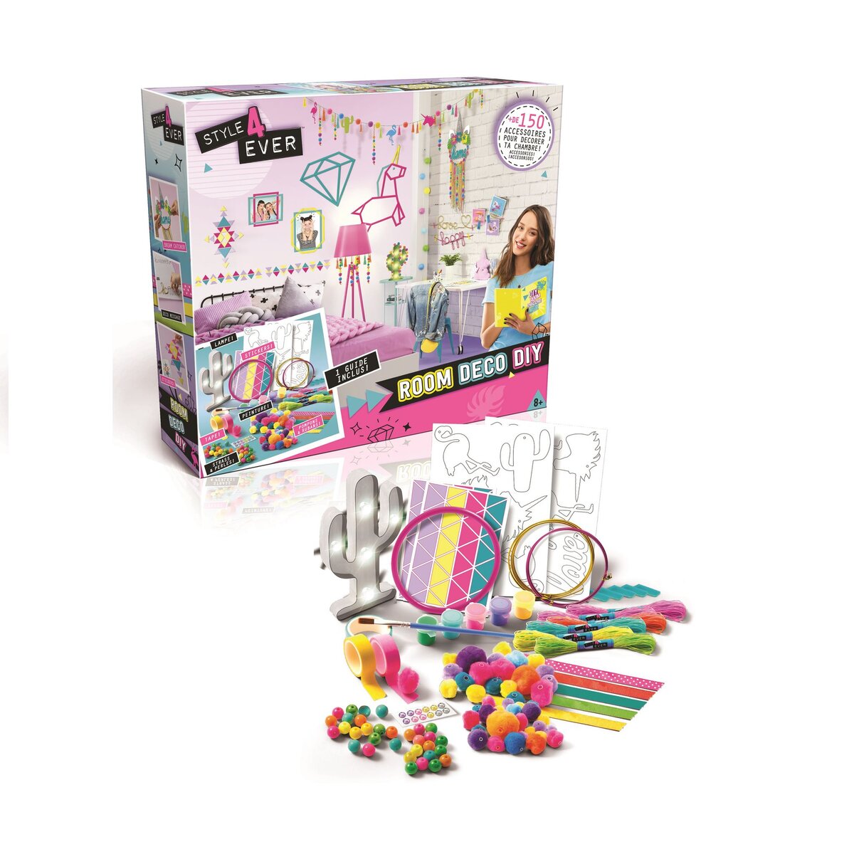 CANAL TOYS Style 4 ever - Coffret Room Deco DIY pas cher 