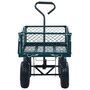 Voir la diapositive 5 : VIDAXL Chariot a main de jardin Vert 250 kg