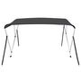 Voir la diapositive 3 : VIDAXL Auvent bimini a 3 arceaux Anthracite 183x160x137 cm