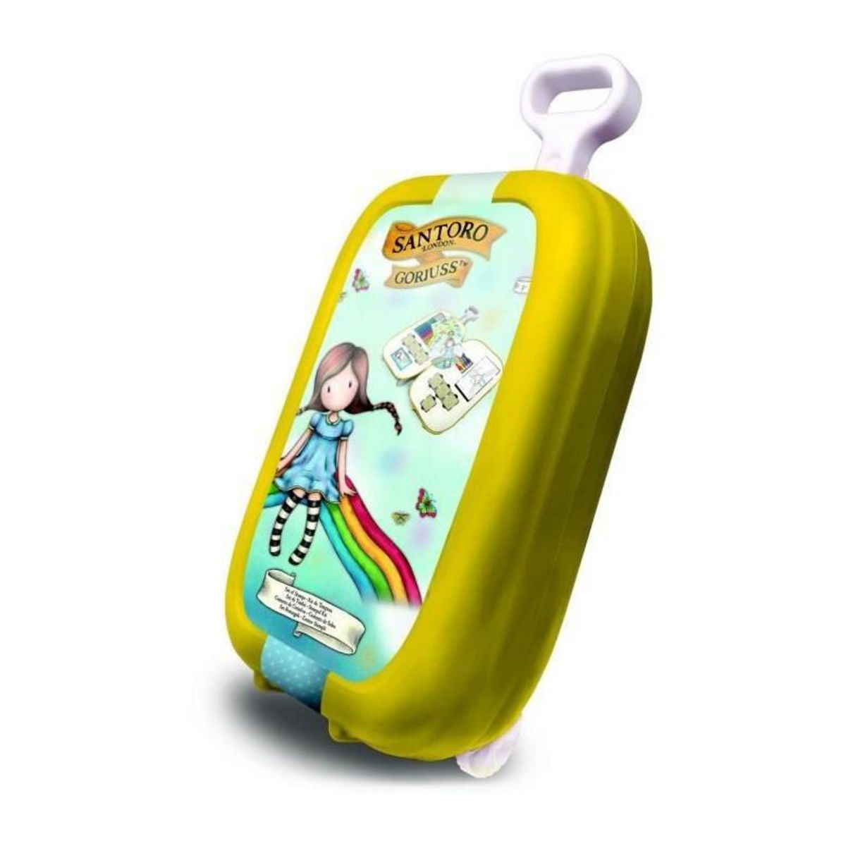 Multiprint Trolley - MULTIPRINT - 64136 - 7 tampons Gorjuss, 5 crayons, 18 feutres