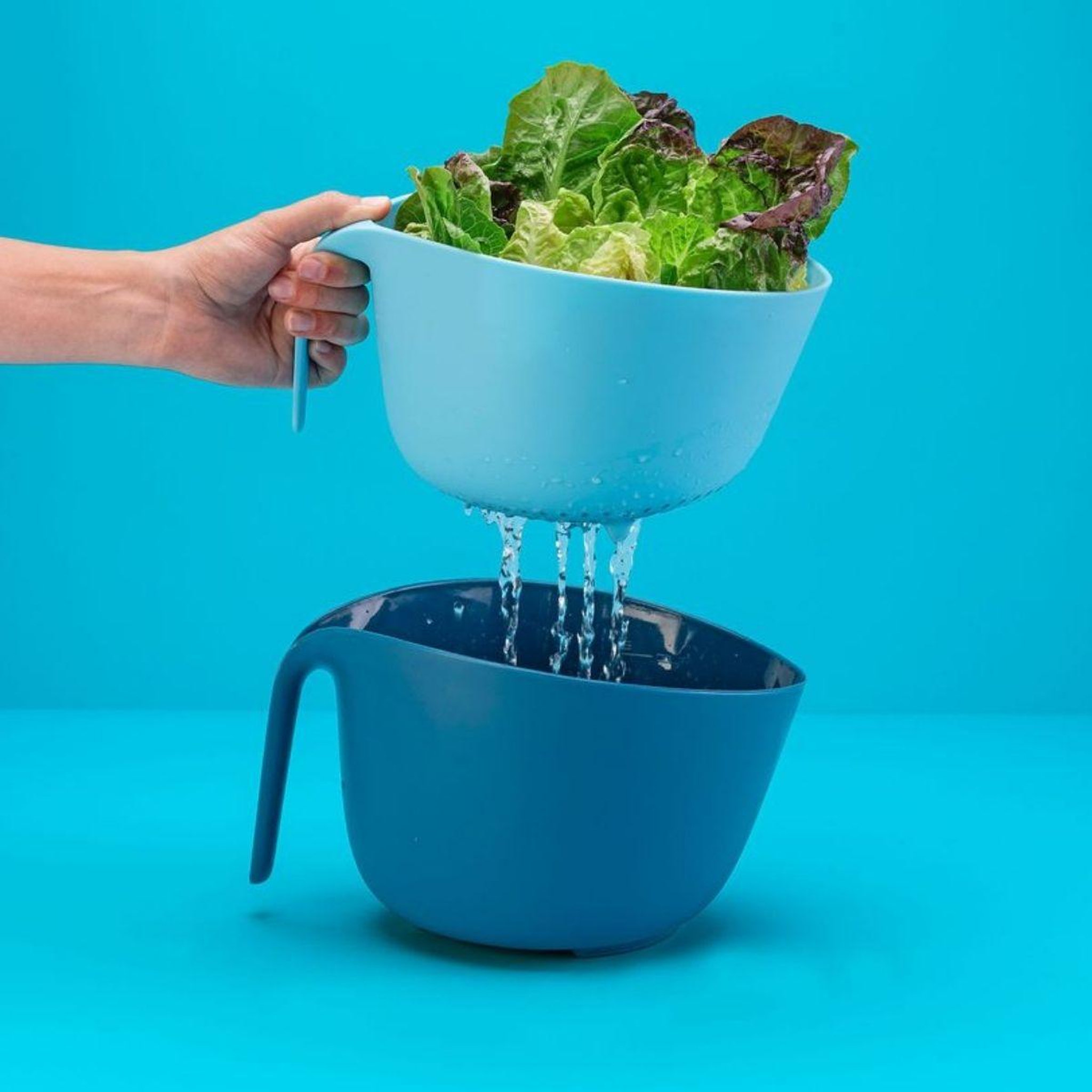 Voir la diapositive 2 : TASTY Ensemble de bol et passoire clipsable 26 cm tasty core