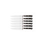 Voir la diapositive 1 : RICHARDSON SHEFFIELD Coffret 6 couteaux steak lame lisse noir - 658502-1