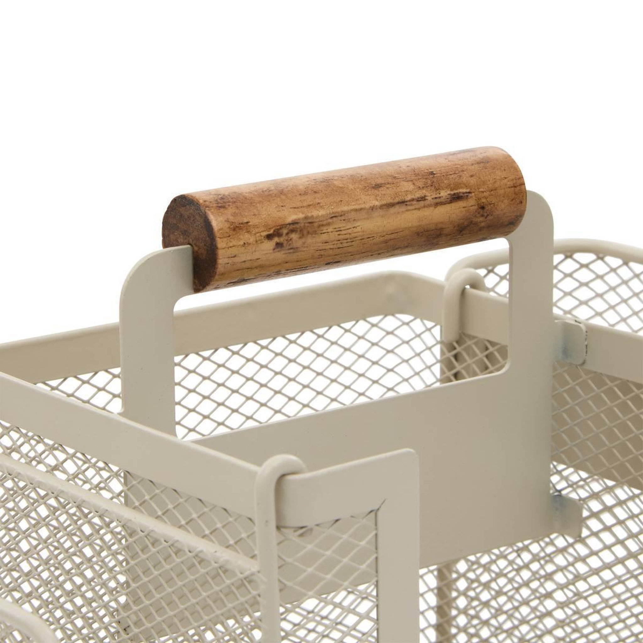 Voir la diapositive 5 : FIVE Pot range-couverts 4 compartiments  telma  23cm argile