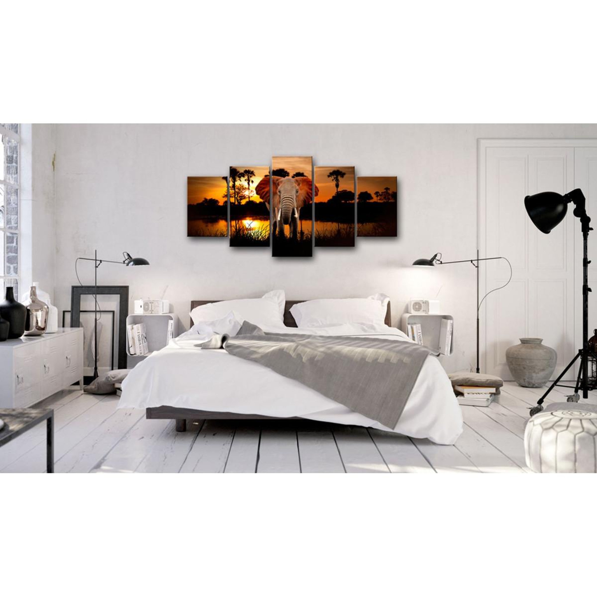 Voir la diapositive 2 : Paris Prix Tableau Imprimé  Lake of the Setting Sun