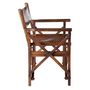 Voir la diapositive 3 : Paris Prix Fauteuil Pliable Design Cuir  Museum  88cm Marron