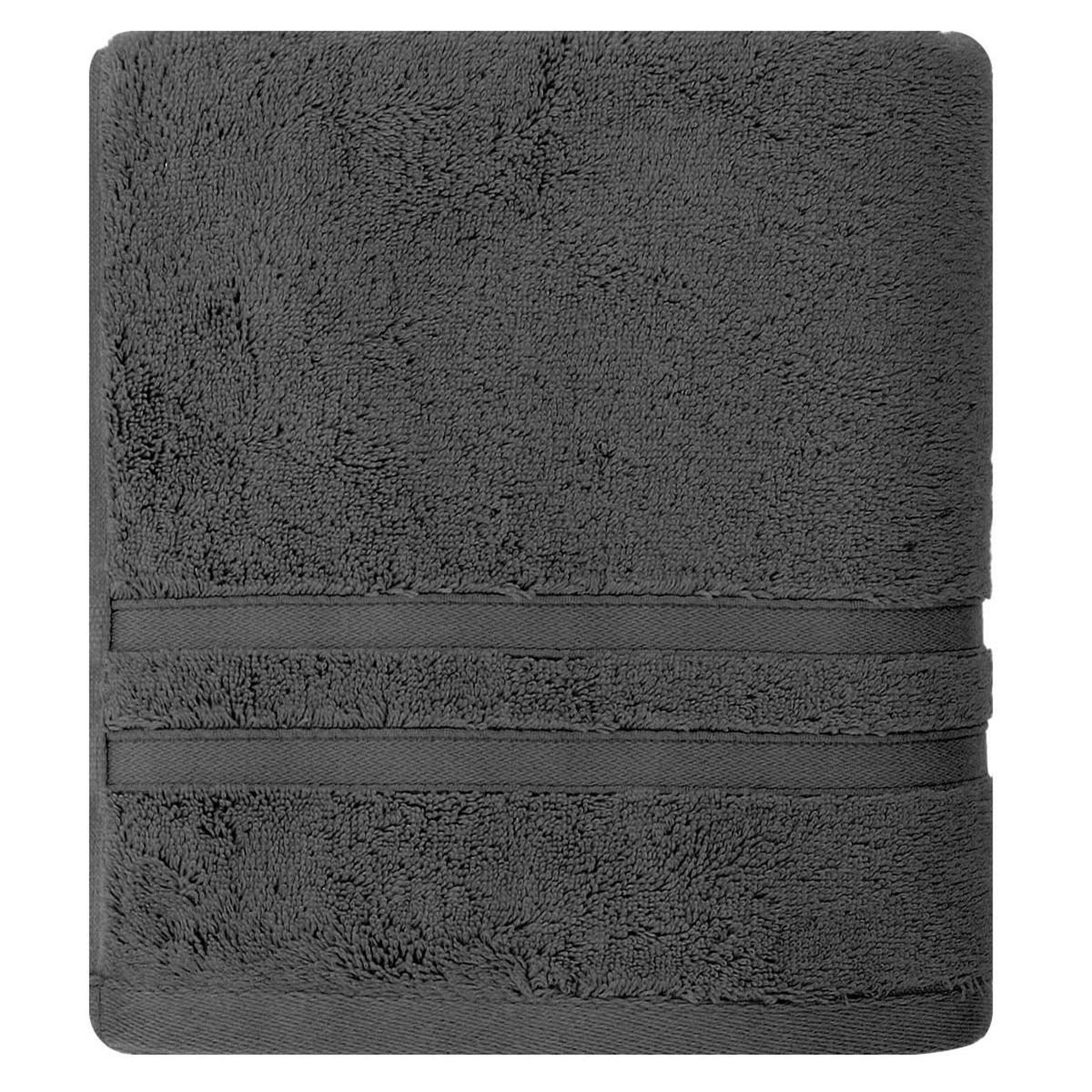 Sensei Maison Serviette de toilette 600 g/m² SENSILK - 50x100 cm. Coloris disponibles : Marron, Gris, Rose, Blanc, Vert, Beige, Rouge