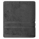 Sensei Maison Serviette de toilette 600 g/m² SENSILK - 50x100 cm. Coloris disponibles : Rouge, Rose, Marron, Bleu, Blanc, Gris, Beige, Vert