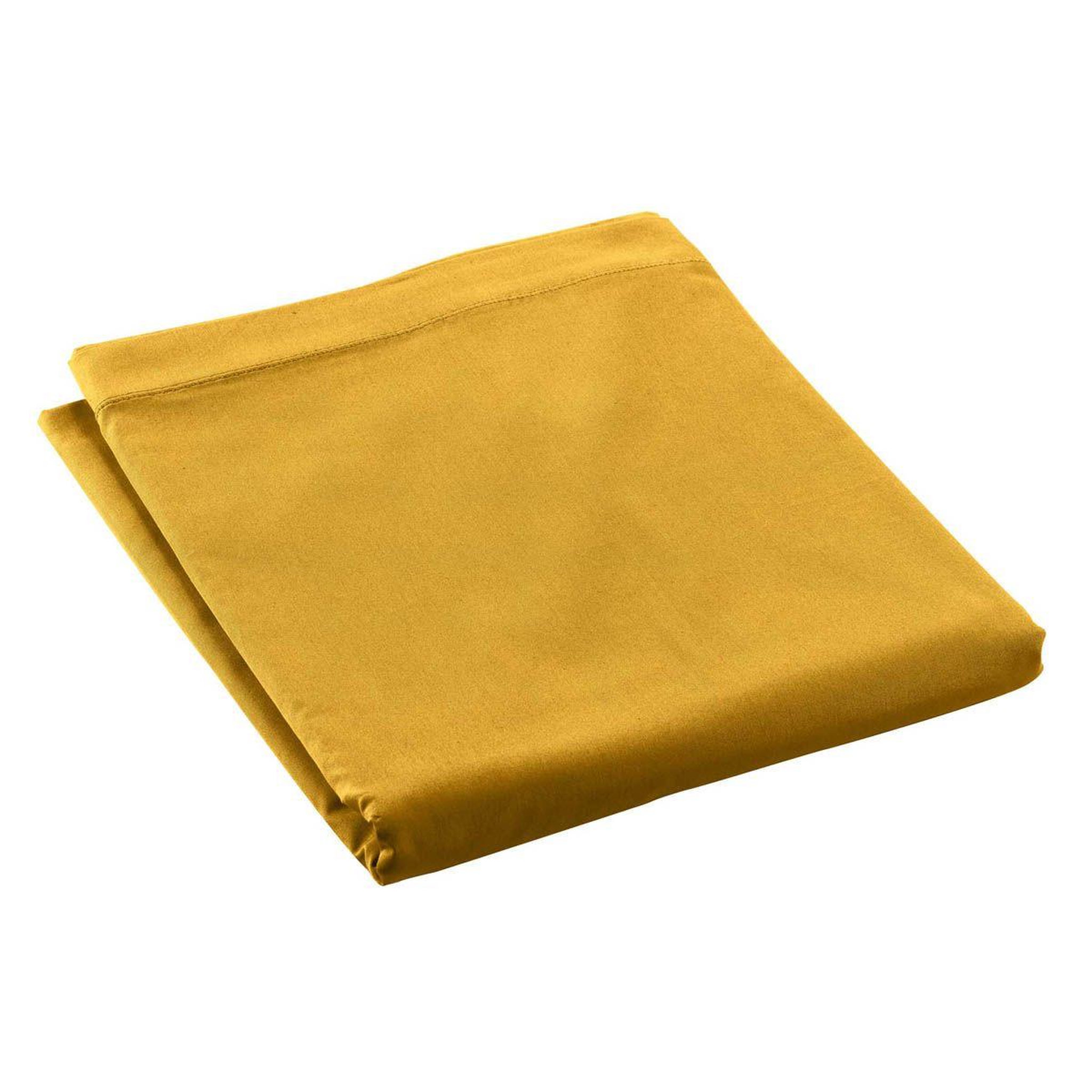 Voir la diapositive 4 : Douceur d'Intérieur Drap Plat  Percaline  240x300cm Curry