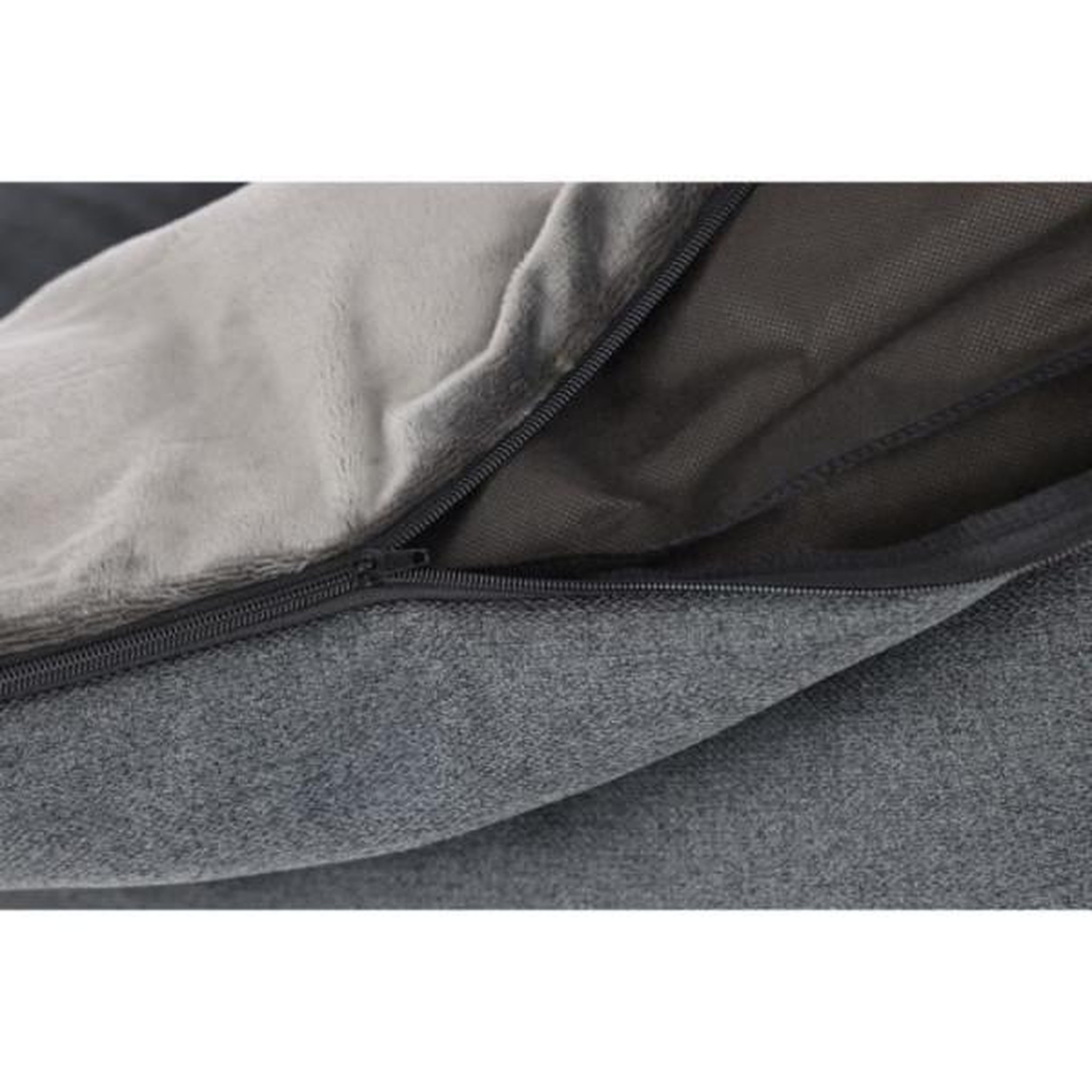 Voir la diapositive 2 : KERBL KERBL - Panier mémoire de forme - Platin Ortho - Gris - 80 x 60 x 25 cm