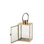 Voir la diapositive 2 : Paris Prix Lanterne Design en Verre  Porta  43cm Or