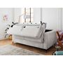 Voir la diapositive 2 : LISA DESIGN Owen - canapé 3 places convertible express couchage quotidien 140 cm matelas 12 cm en velours côtelé