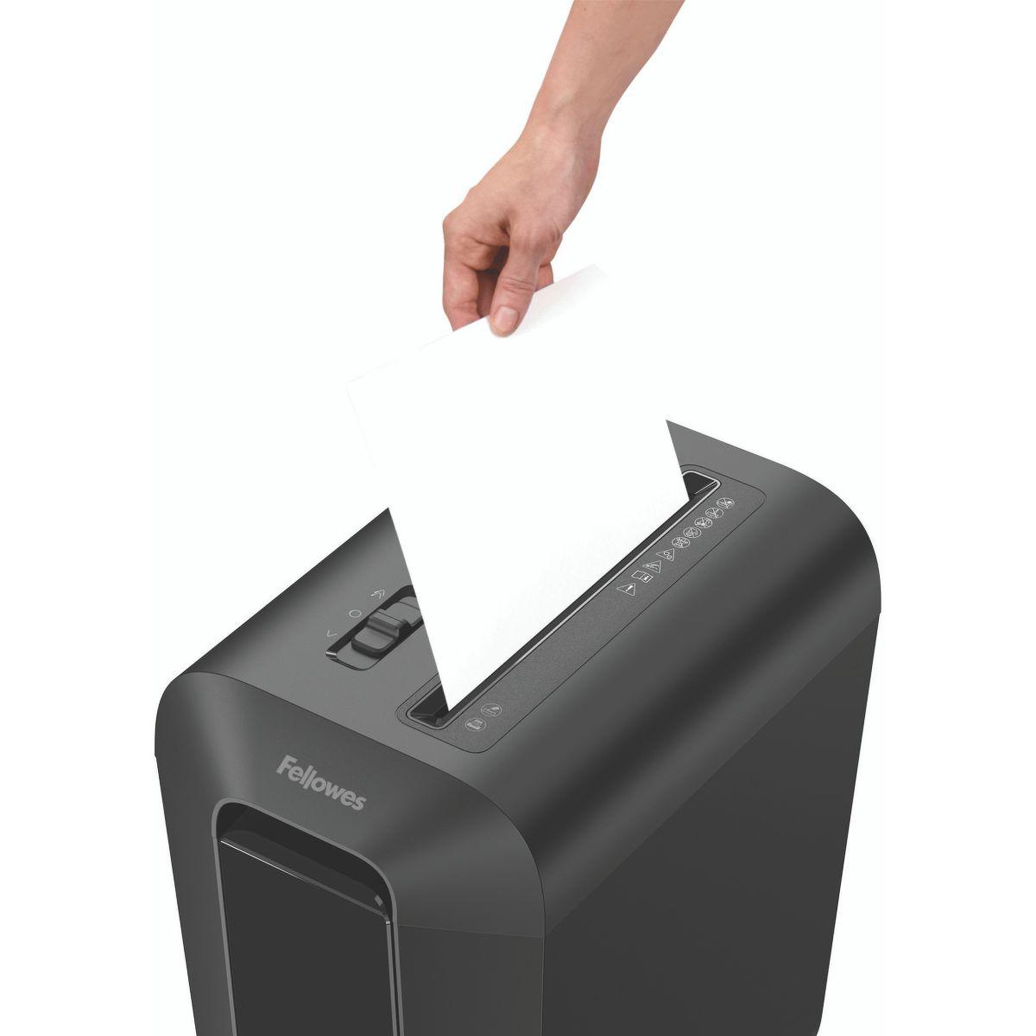 Voir la diapositive 4 : Fellowes Destructeur MICROSHRED LX65 NOIR