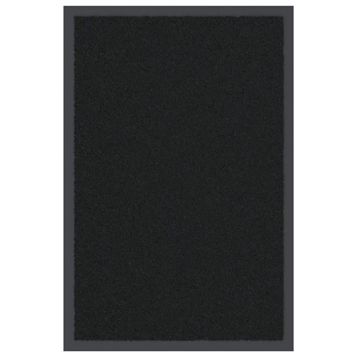 VIDAXL Paillasson Noir 40x60 cm