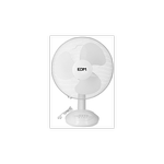 EDM Ventilateur De Table Blanc 30 Cm 33963 Edm