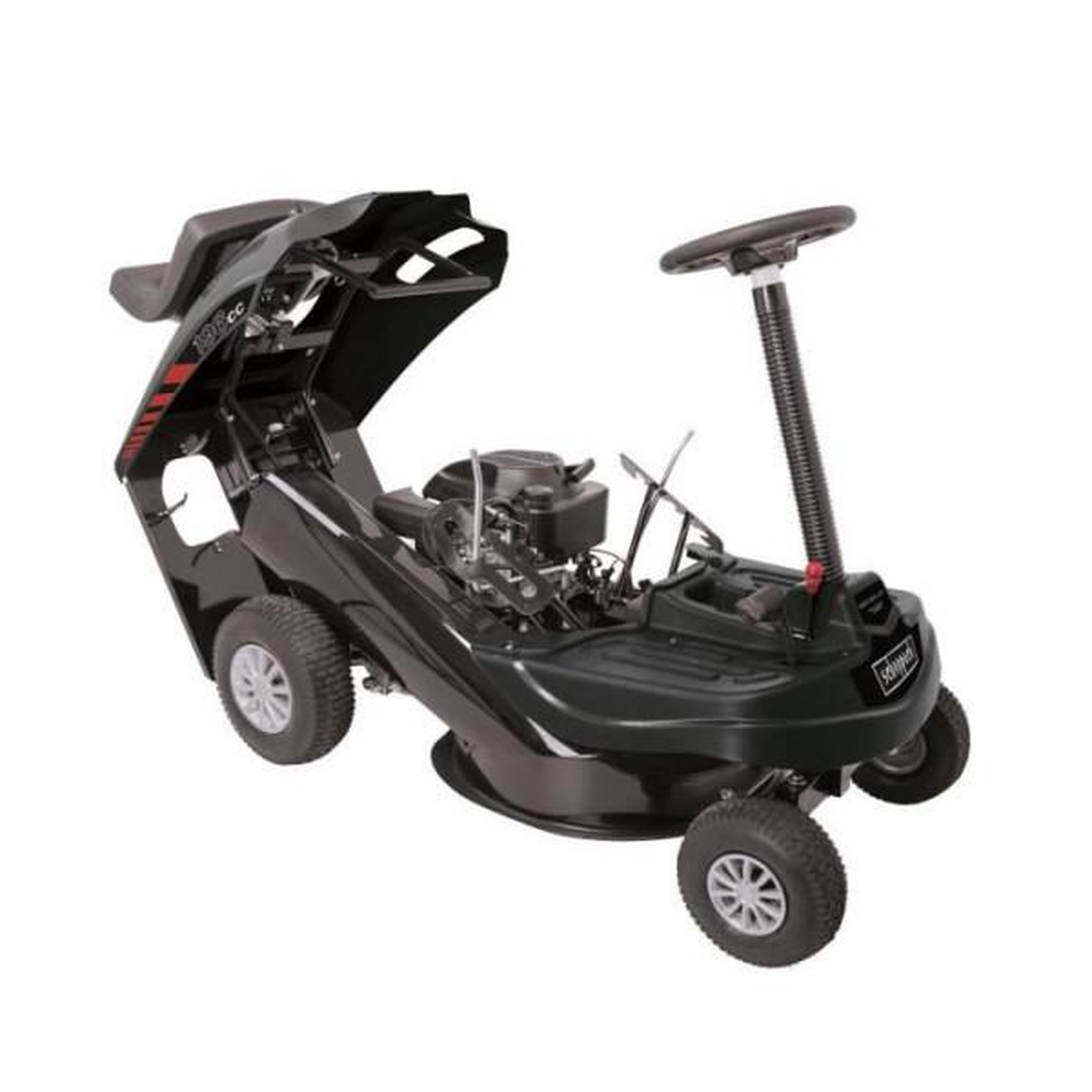 Voir la diapositive 3 : SCHEPPACH Tondeuse a Gazon TONDEUSE AUTOPORTEE – RIDER THERMIQUE – MR196-61 – 61cm – 196CC – SCHEPPACH