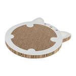 Trixie Junior Plateau griffoir - TRIXIE - 31 x 2,5 x 32,5 cm - Gris clair