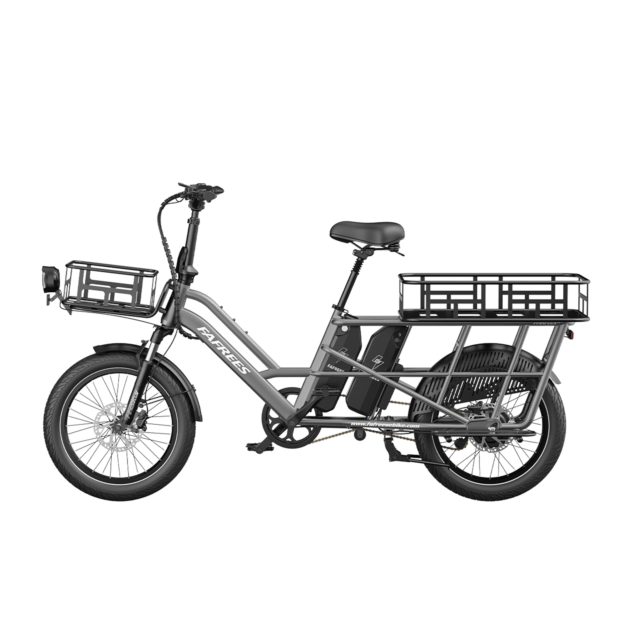 Voir la diapositive 1 : FAFREES Vélo utilitaire électrique fafrees ff20 cuv