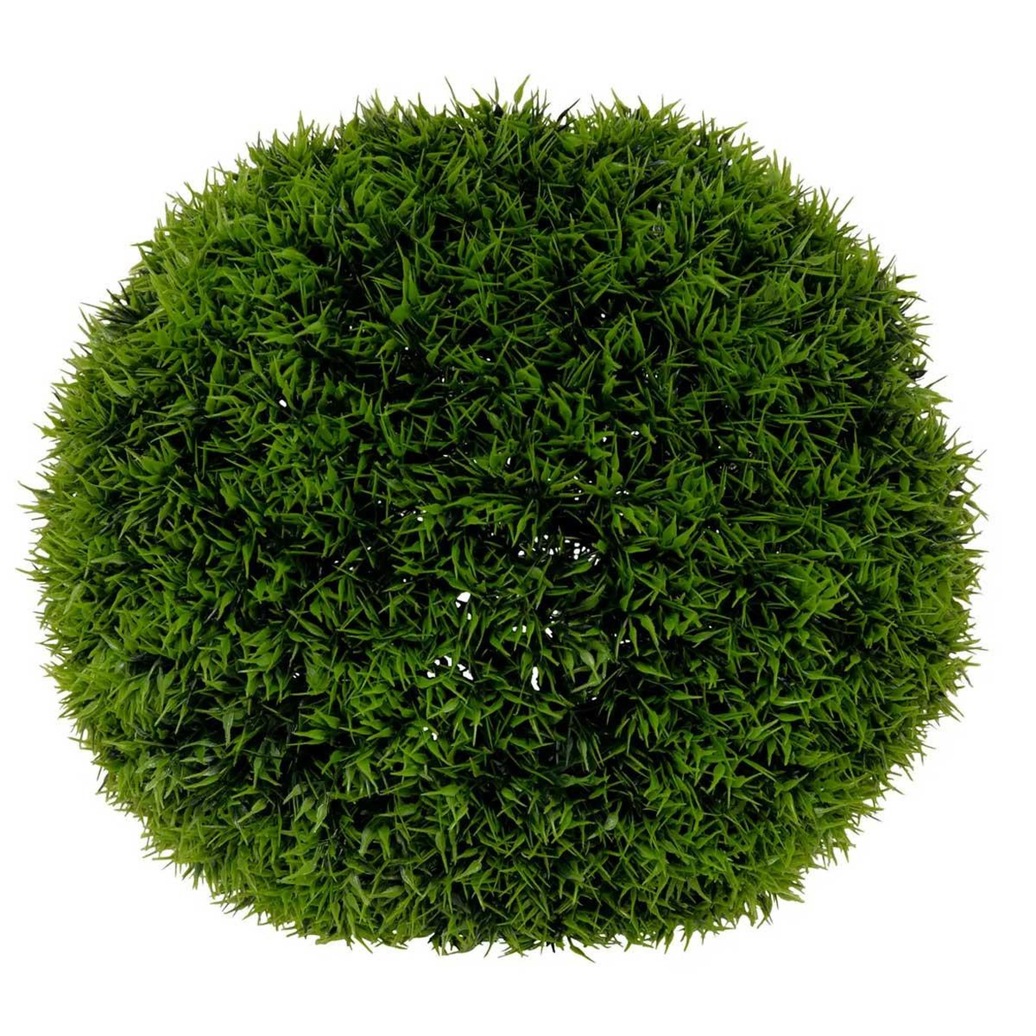 ATMOSPHERA Boule d'herbe artificielle  carly  27cm vert