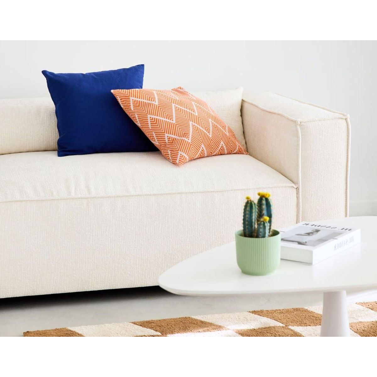 LISA DESIGN Ela - canapé d'angle gauche 4 places - en tissu velours relief