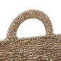 Voir la diapositive 2 :  Panier de Rangement à Suspendre  Cora  40cm Naturel