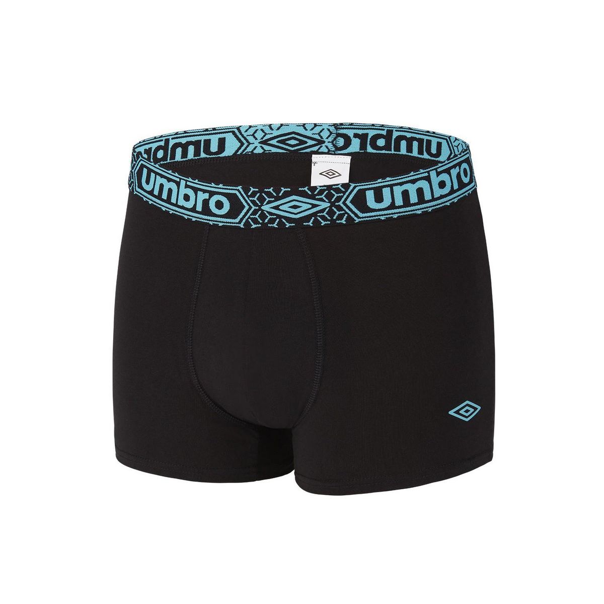 UMBRO Lot de 4 Boxers coton homme uni ceinture