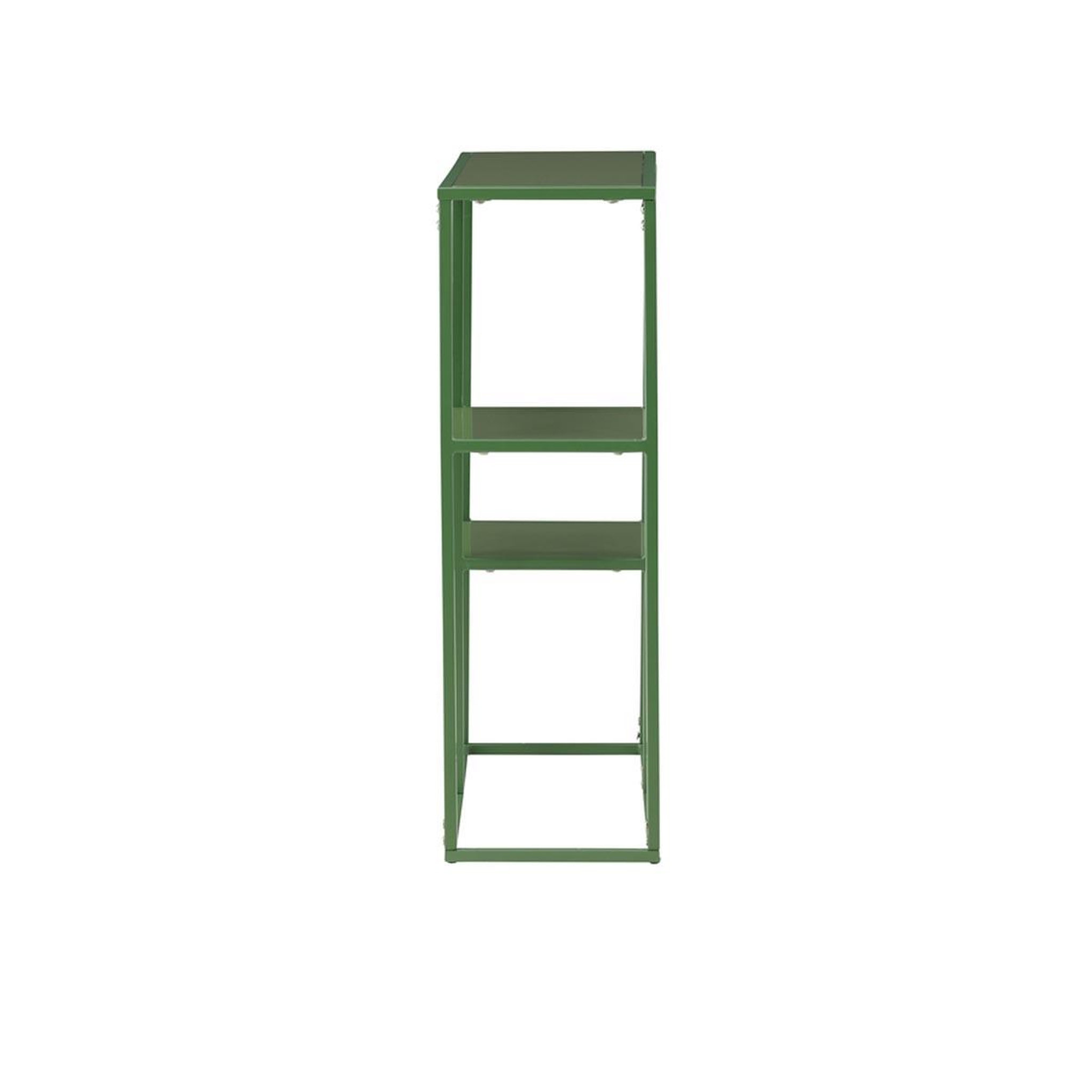 Voir la diapositive 3 : Paris Prix Étagère 3 niveaux en métal  staal  80cm vert
