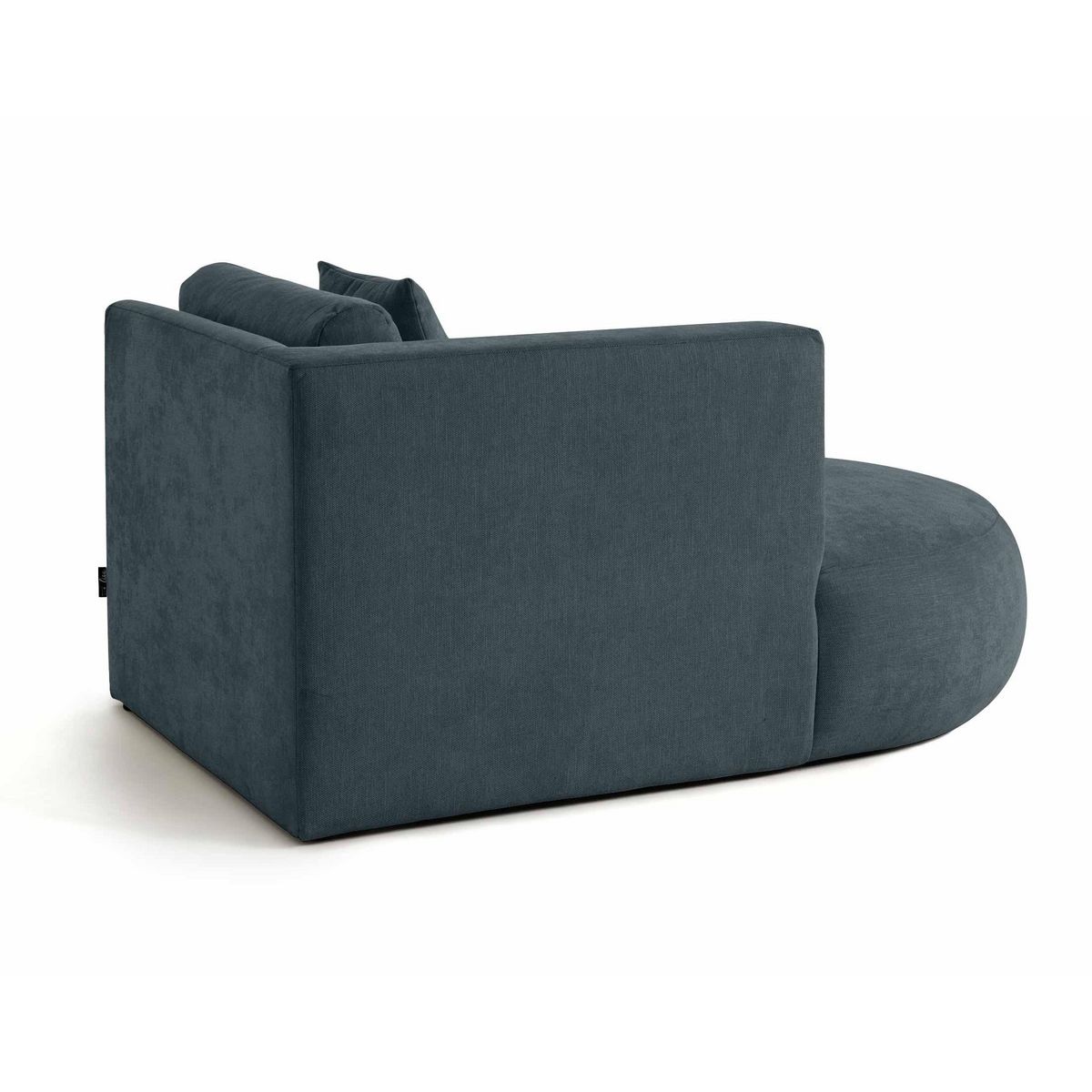 LISA DESIGN Santorini - module d'assise méridienne gauche - en tissu texturé