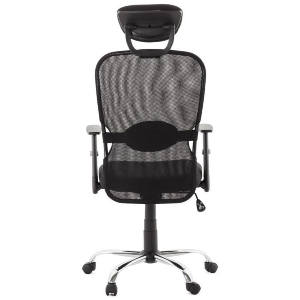 Paris Prix Fauteuil de Bureau en Tissu  Lode  129cm Noir
