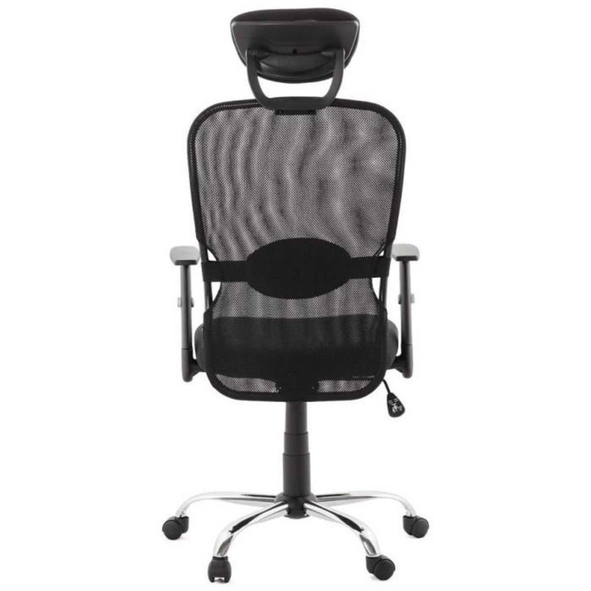 Paris Prix Fauteuil de Bureau en Tissu  Lode  129cm Noir
