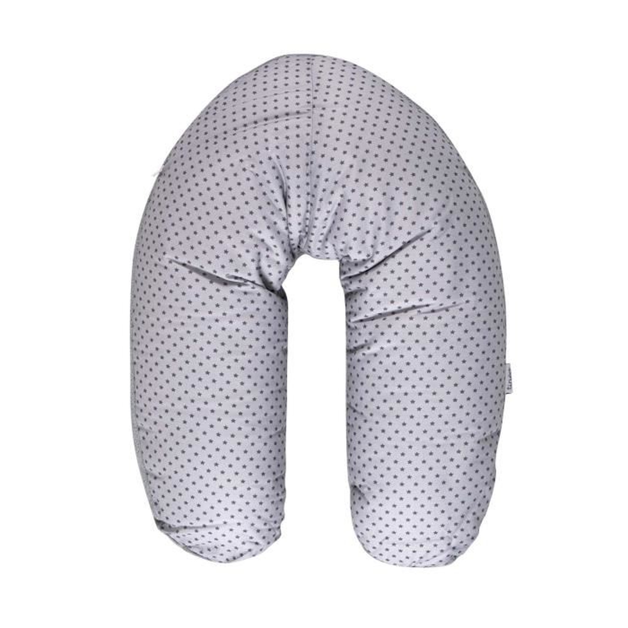 Voir la diapositive 2 : TINEO Coussin de maternité - 1 face éponge 1 face polycoton