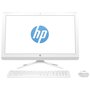 Voir la diapositive 1 : HP Ordinateur de bureau - Tout en un - 24-g000nf - Intel core i3 - 2 To - 23,8 pouces - Blanc