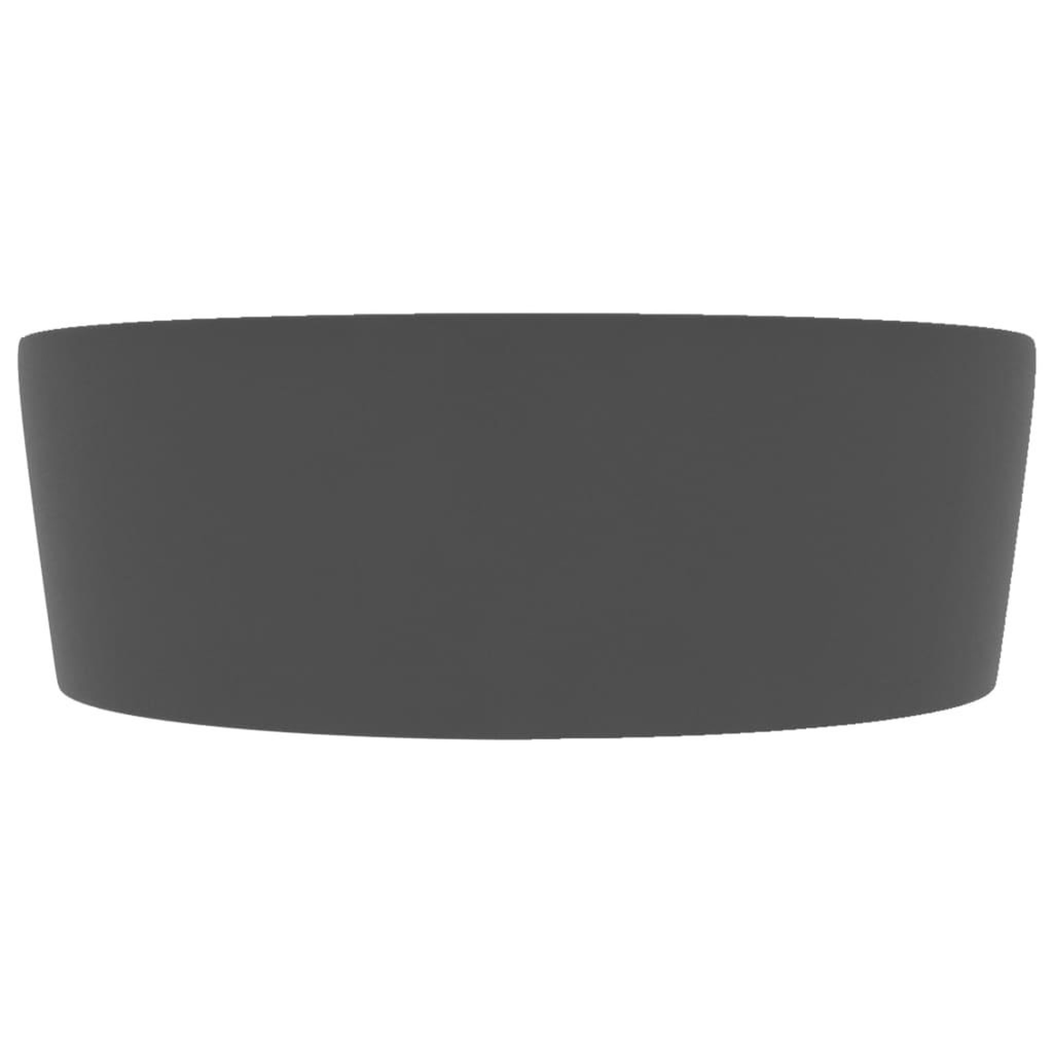 Voir la diapositive 4 : VIDAXL Lavabo de luxe avec trop-plein Gris fonce mat 36x13cm Ceramique