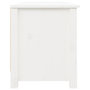 Voir la diapositive 4 : VIDAXL Banc a chaussures Blanc 110x38x45,5 cm Bois de pin massif