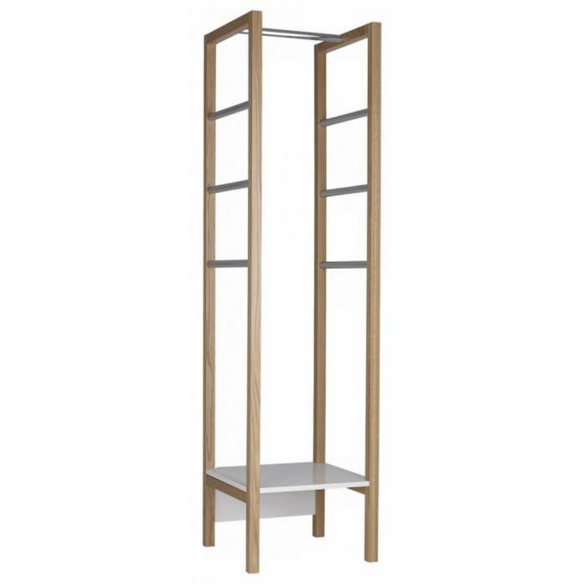 Paris Prix Meuble d'Entrée  Northgate  45cm Chêne & Blanc