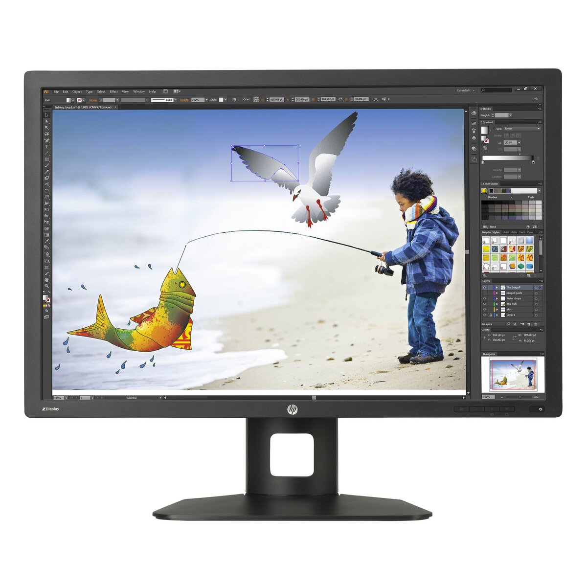 HP Ecran PC D7P94A4
