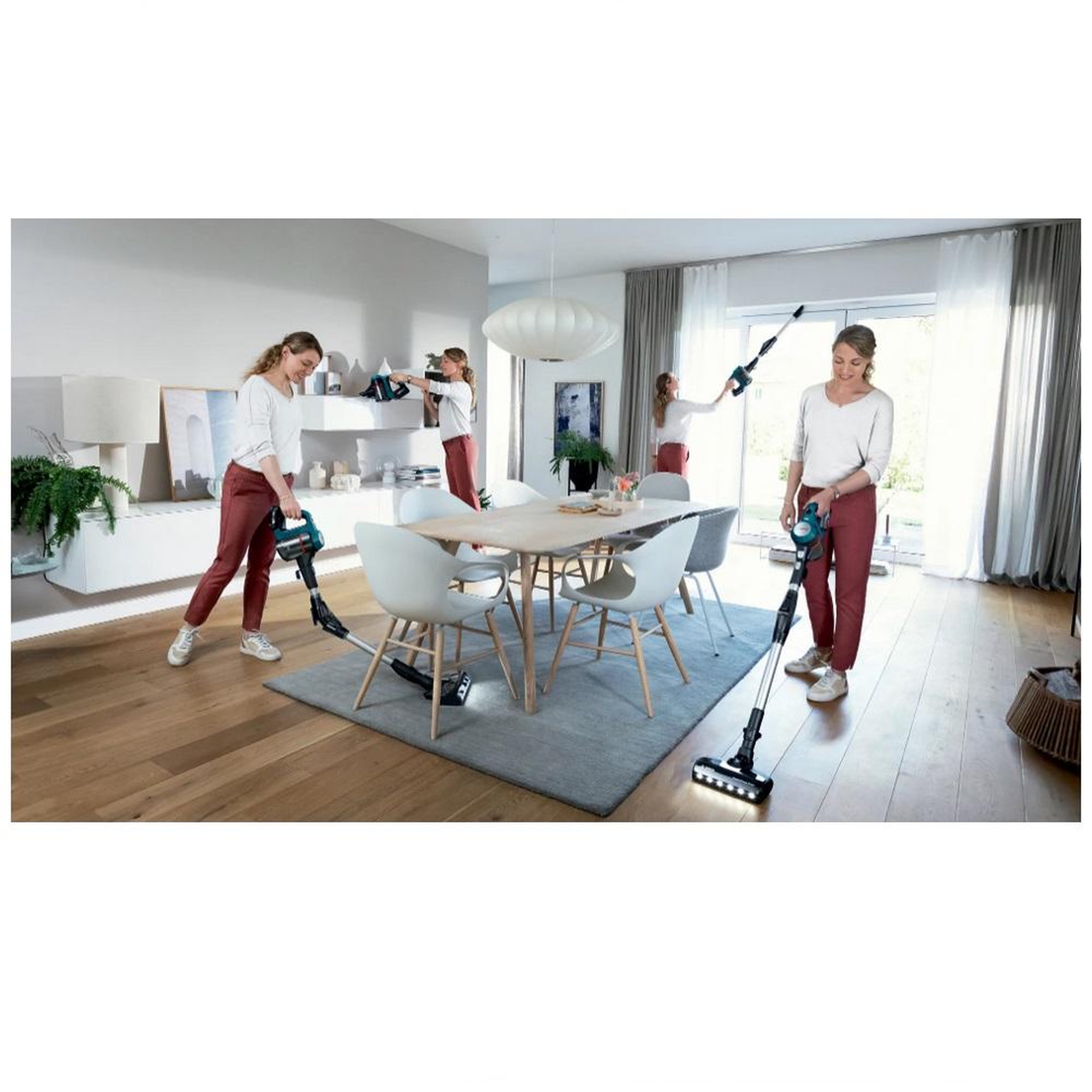 Voir la diapositive 5 : BOSCH Aspirateur balai 2en1 rechargeable 18v - BSS71125AH