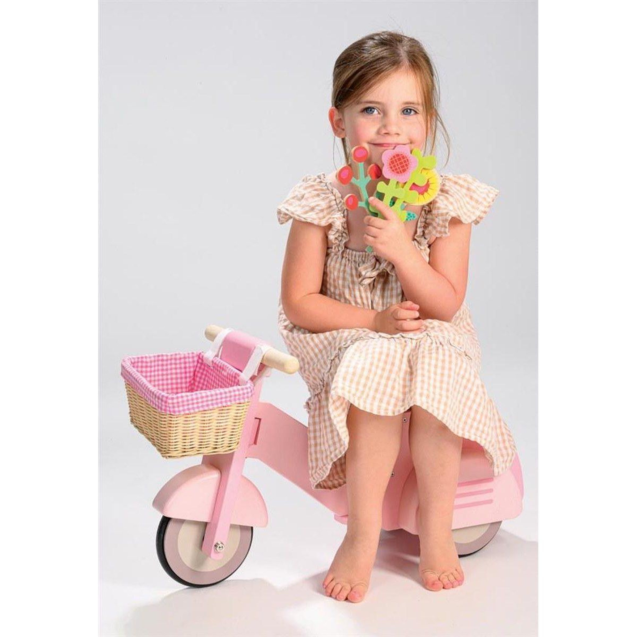 Voir la diapositive 3 : TENDER LEAF Porteur Scooter Avec Panier