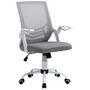 Voir la diapositive 1 : VINSETTO Vinsetto Chaise de bureau ergonomique support lombaires hauteur réglable pivotante 360° accoudoirs relevables polyester maille gris