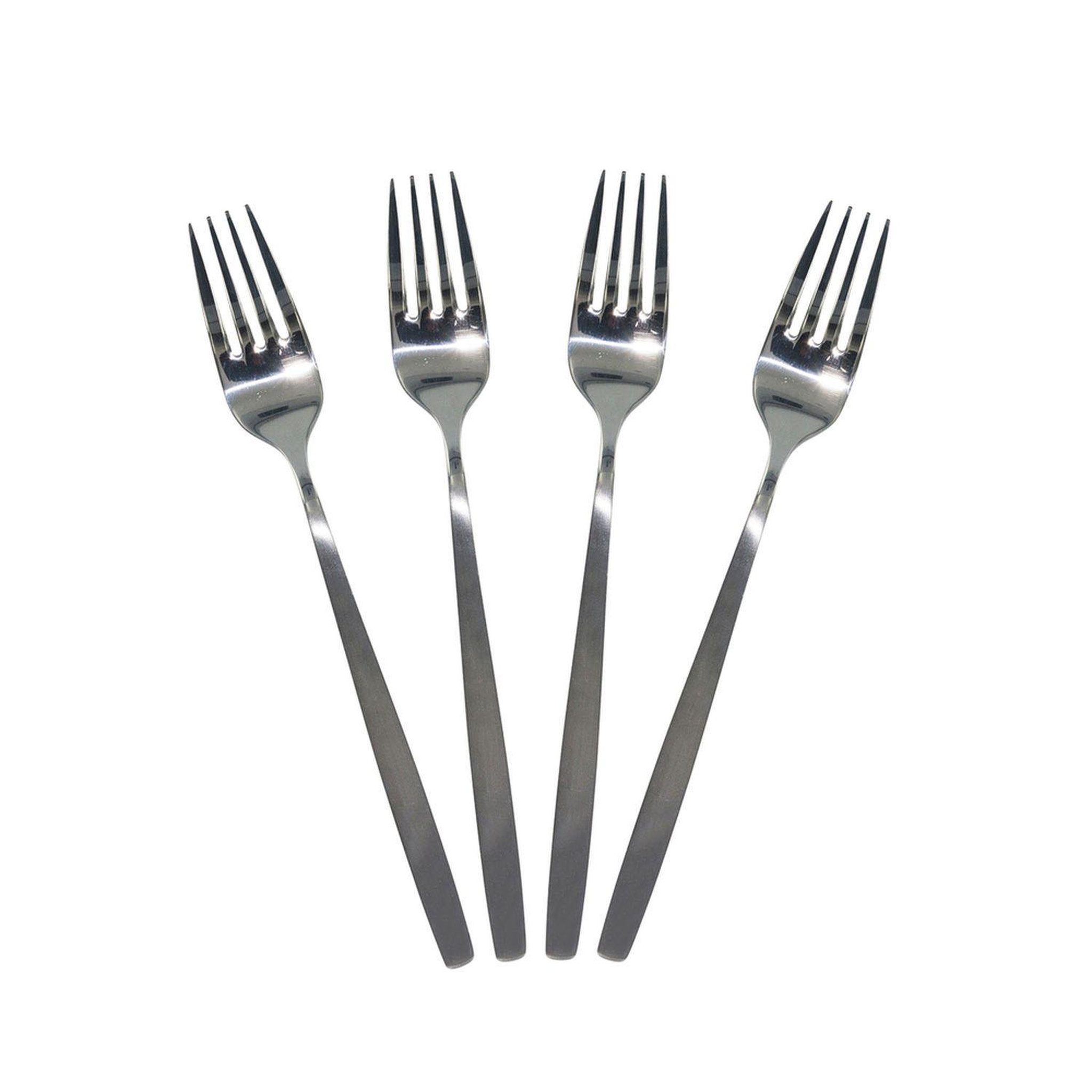Voir la diapositive 4 : Saveur et dégustation Ménagère inox effet mat shiny Table Chic - 16 Pièces - Argent
