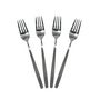 Voir la diapositive 4 : Saveur et dégustation Ménagère inox effet mat shiny Table Chic - 16 Pièces - Argent