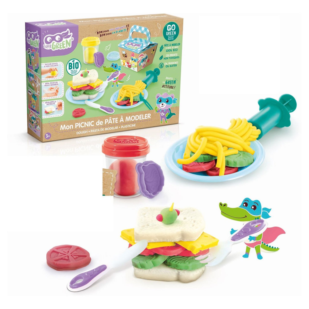 CANAL TOYS Kit picnic pâte à modeler