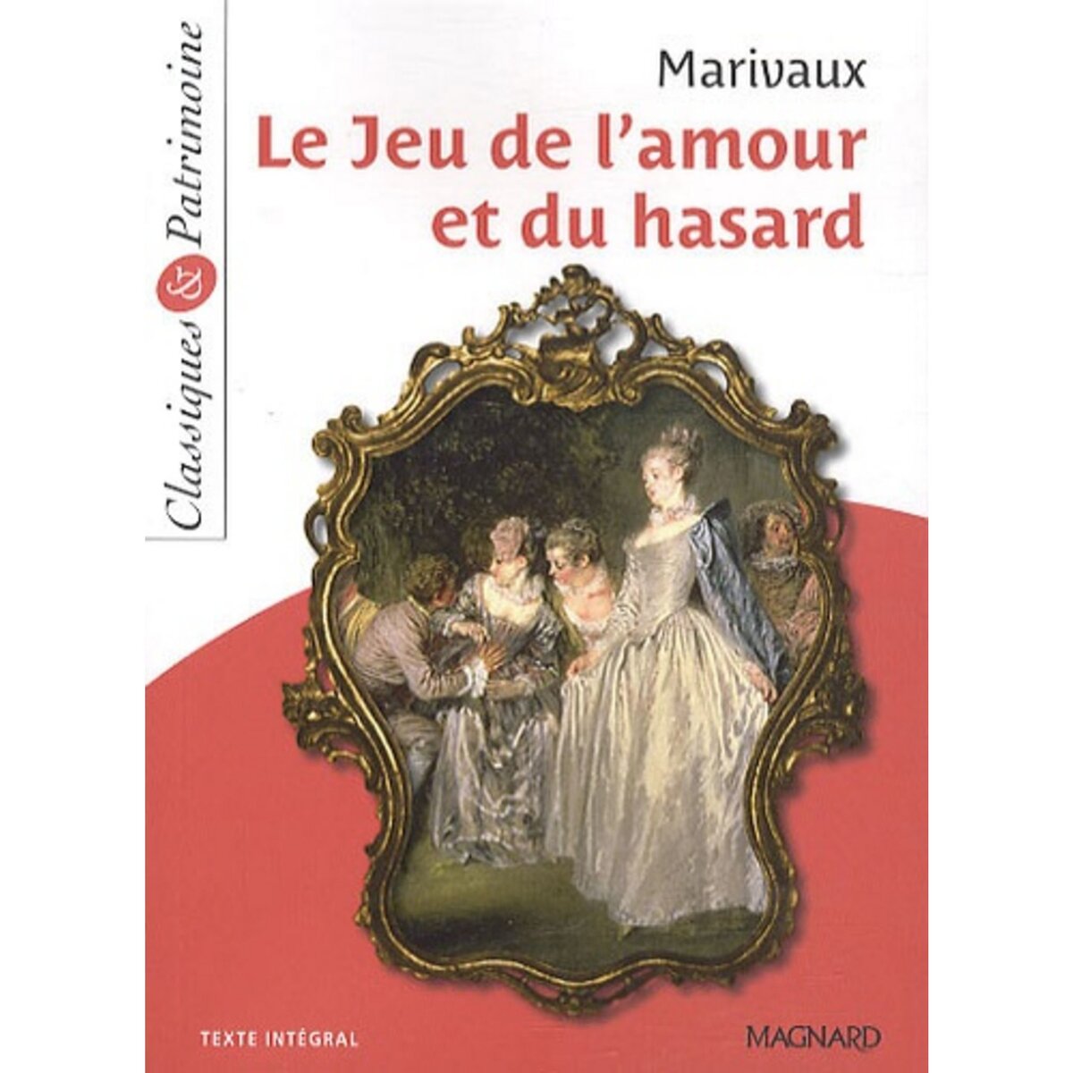  LE JEU DE L'AMOUR ET DU HASARD, Marivaux Pierre de