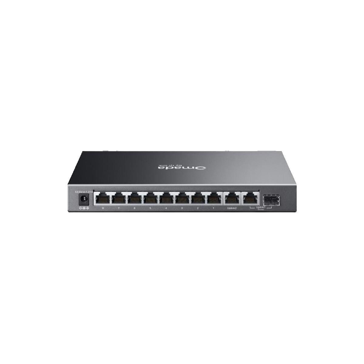 TP-LINK Commutateur réseau TP-Link Omada ES210GP 10 ports PoE+